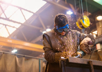 Student Welding